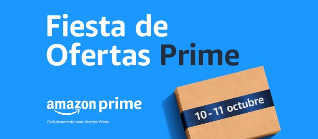 Fiesta de Ofertas Prime: del 10 al 11 de octubre consigue las mejores ofertas de Amazon, exclusivas para clientes Prime 