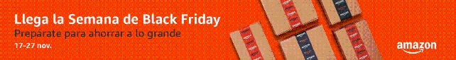 La semana de Black Friday de Amazon comenzara el 17 de noviembre con cientos de miles de ofertas para adelantar las compras de Navidad